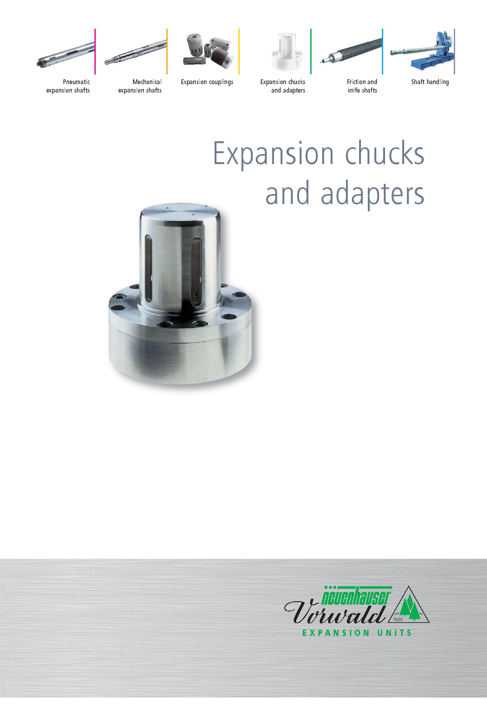 Vorwald Expansion chucks and adapters EN