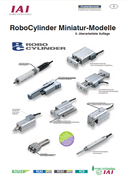 IAI RoboCylinder Mini Katalog DE