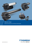 Thomson Warner Elektrische Aktuatoren Katalog DE
