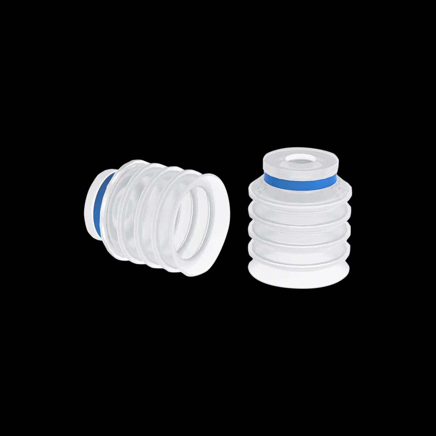 Series BL-2 FDA-compliant long bellows suction cup (20 – 50 mm)