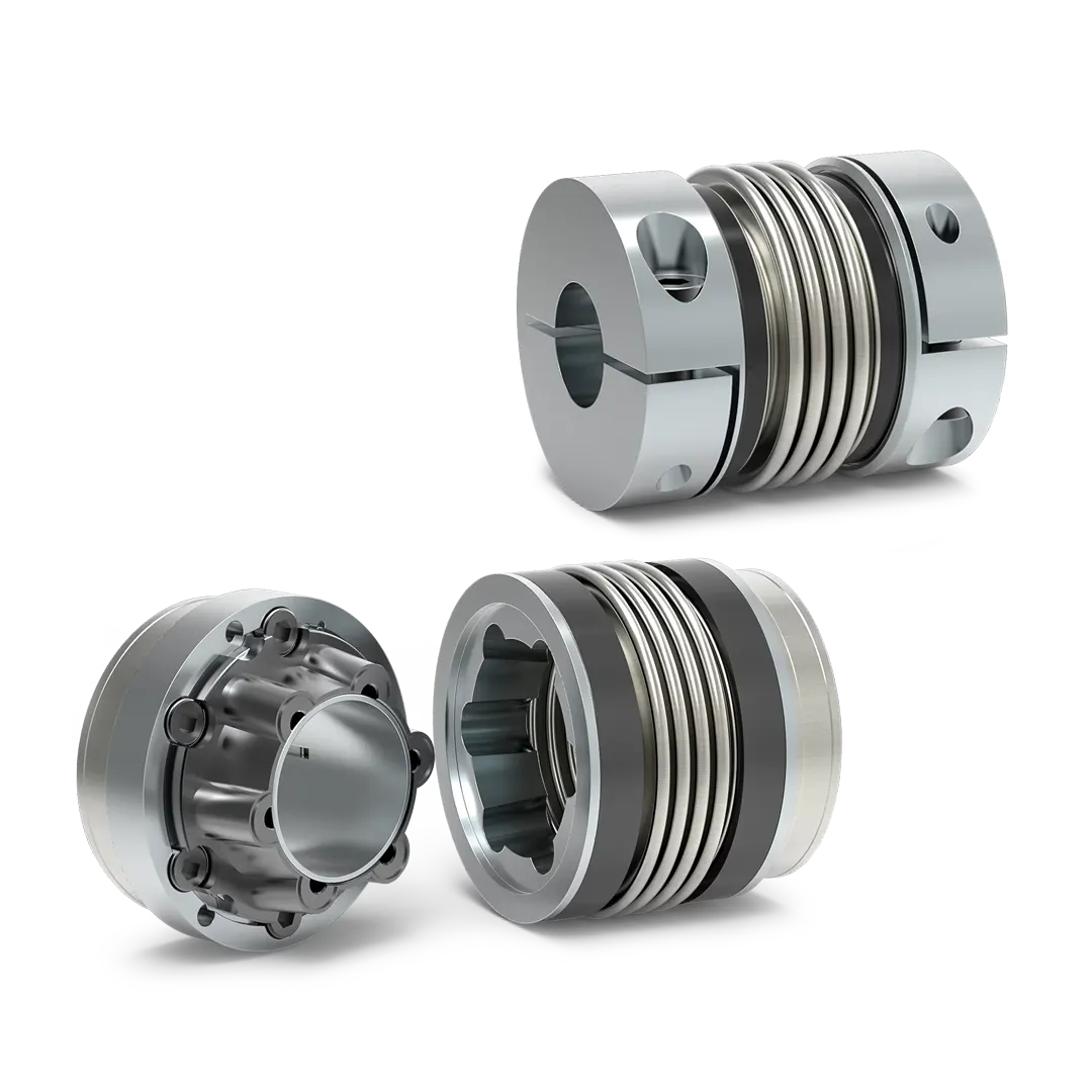 Vlnovcové nerezové spojky