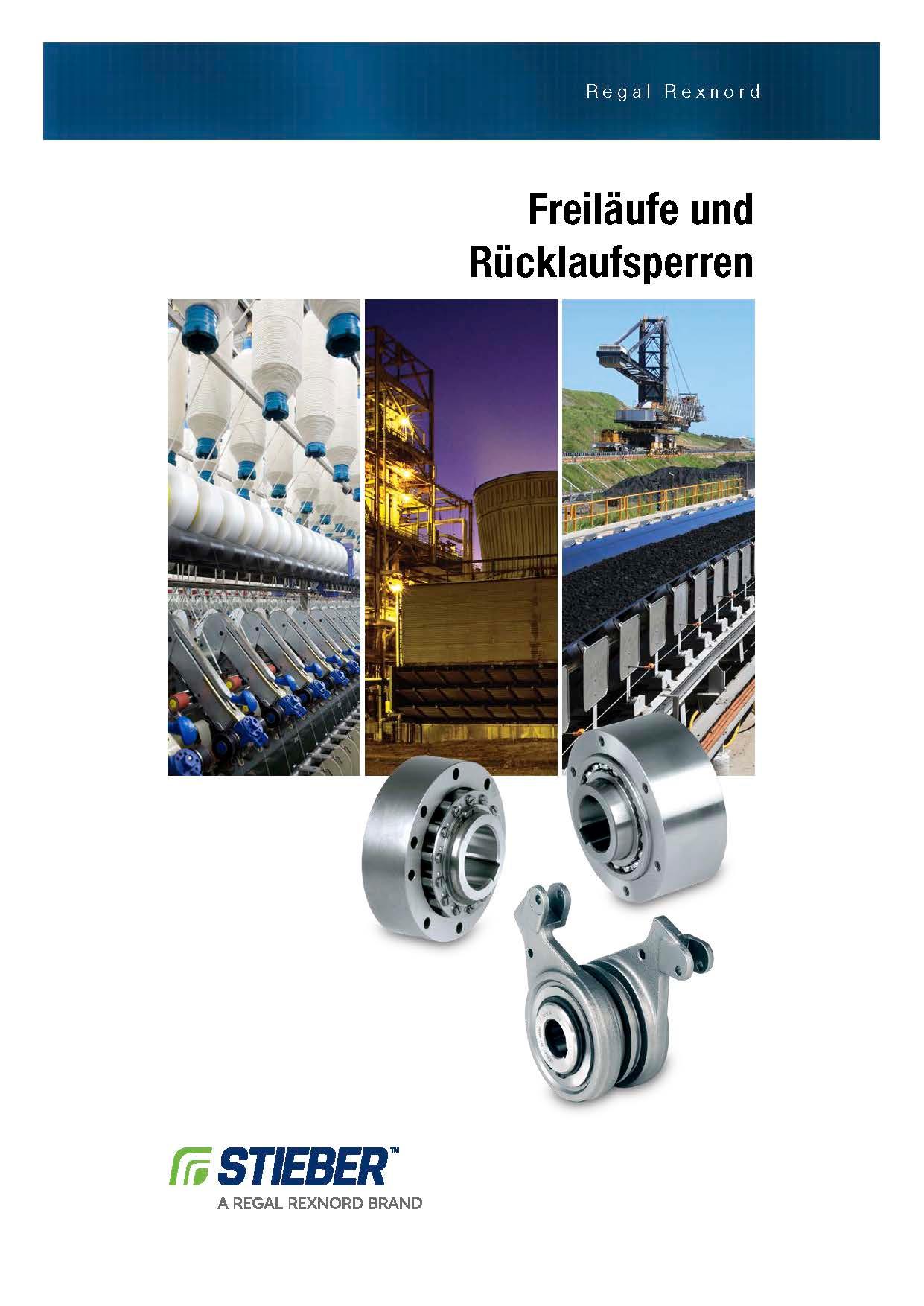 Stieber Freiläufe und Rücklaufsperren Katalog DE