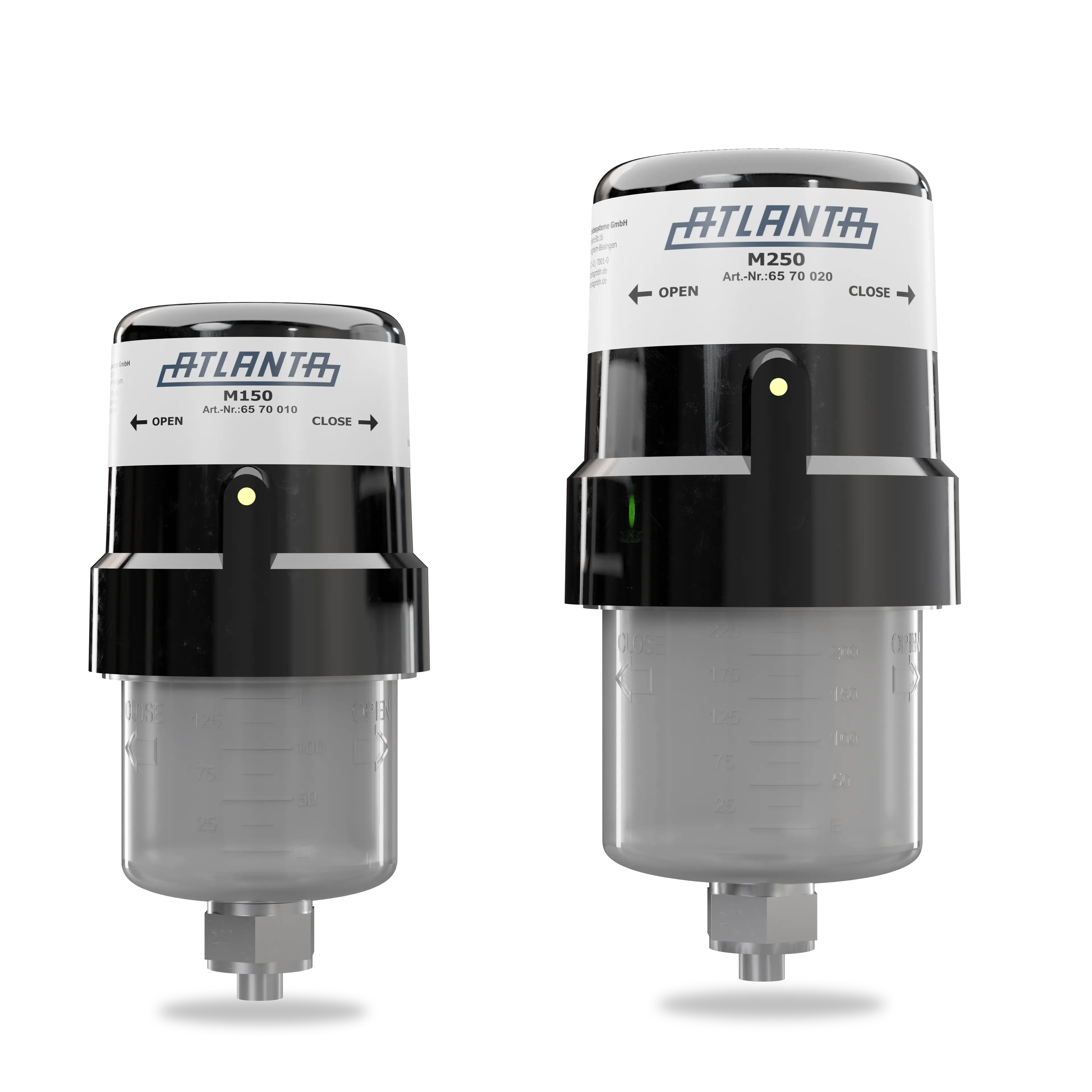 Mazací systém M60, M150, M250