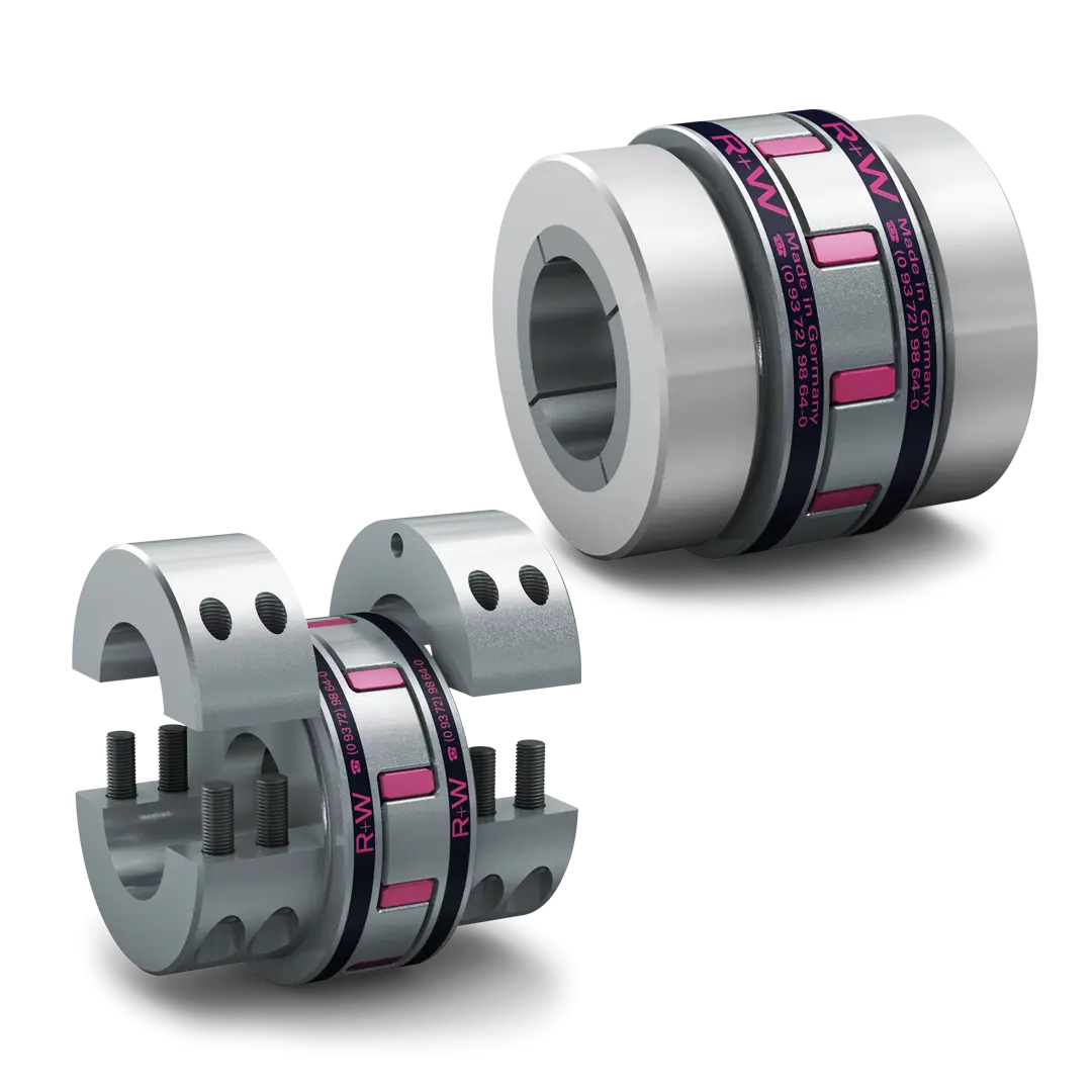 Elastomerové spojky pro vysoký točivý moment s tlumením vibrací