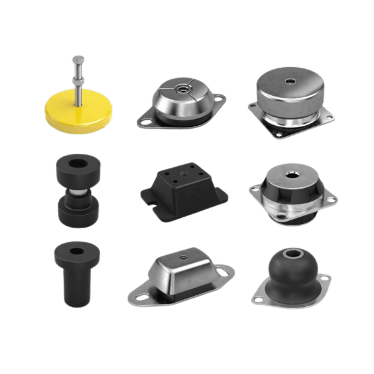 Gumi-Fém rezgéscsillapítók