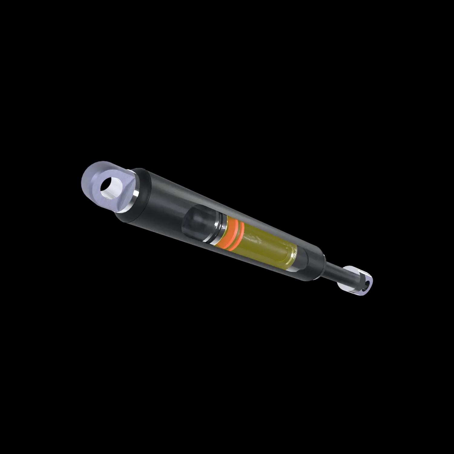 MC-damper without free travel