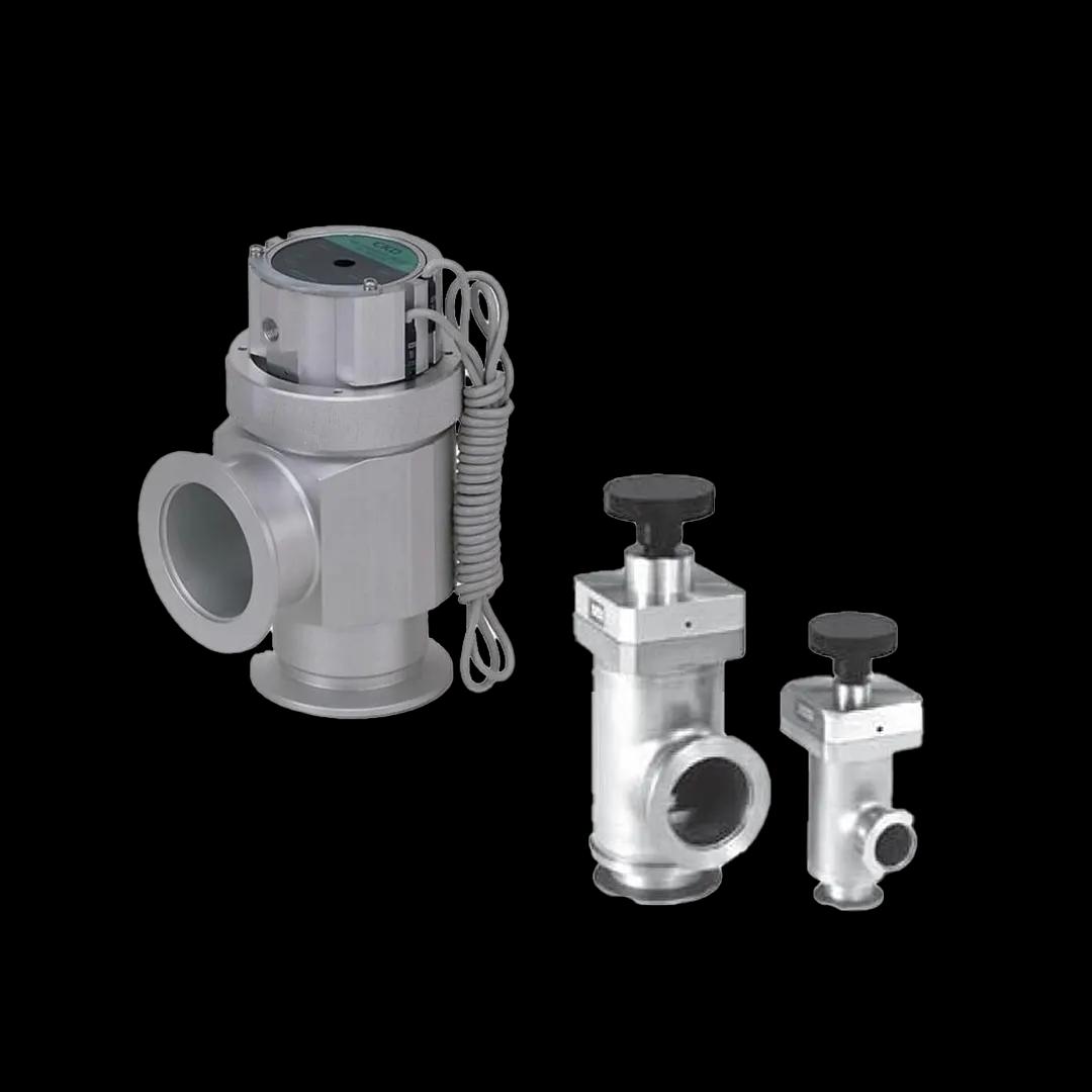 Ventily pro vysoké vakuum