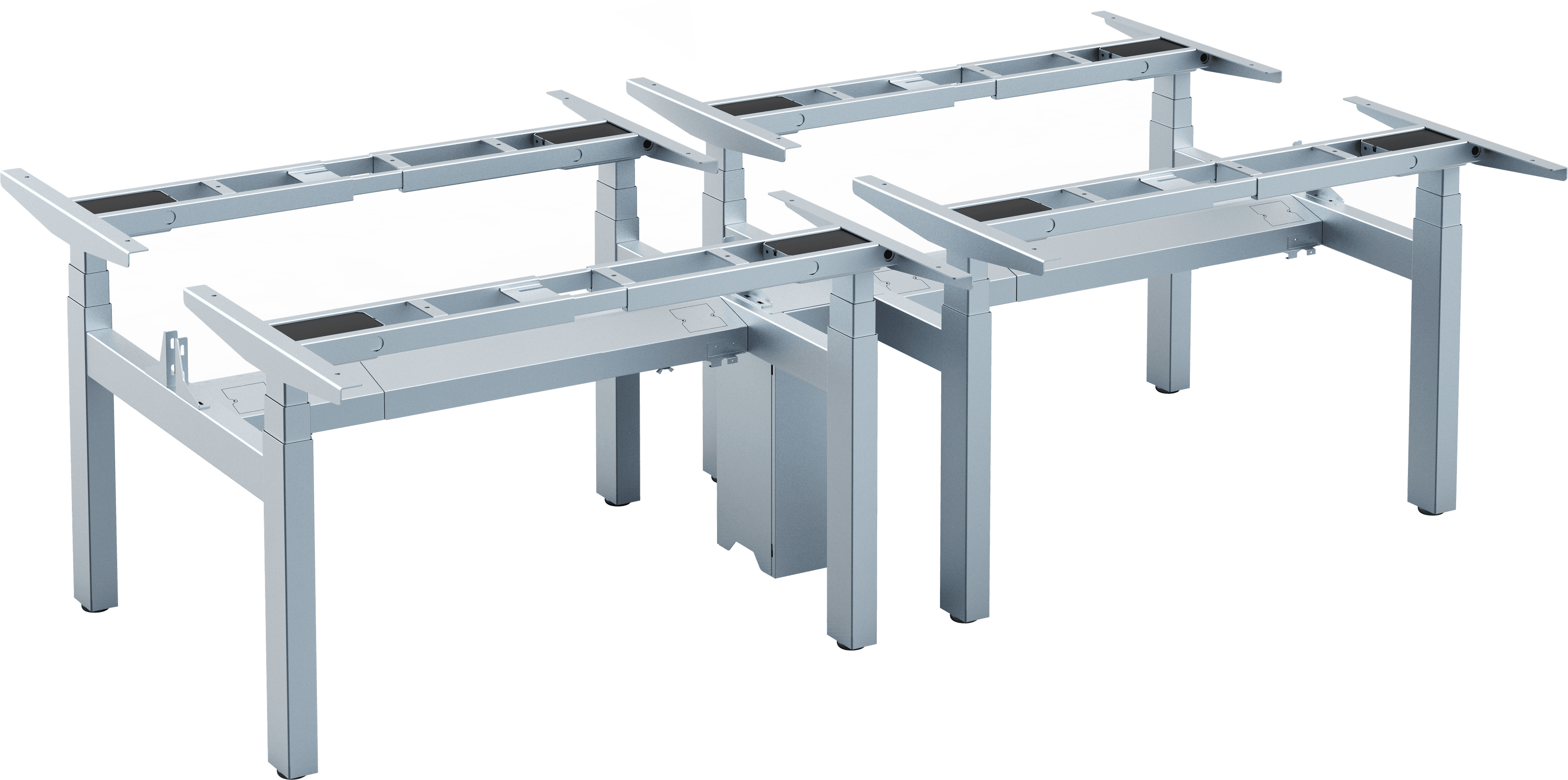 BBS35TF-R13S-4 / 4-Motor H-Frame Office Desk