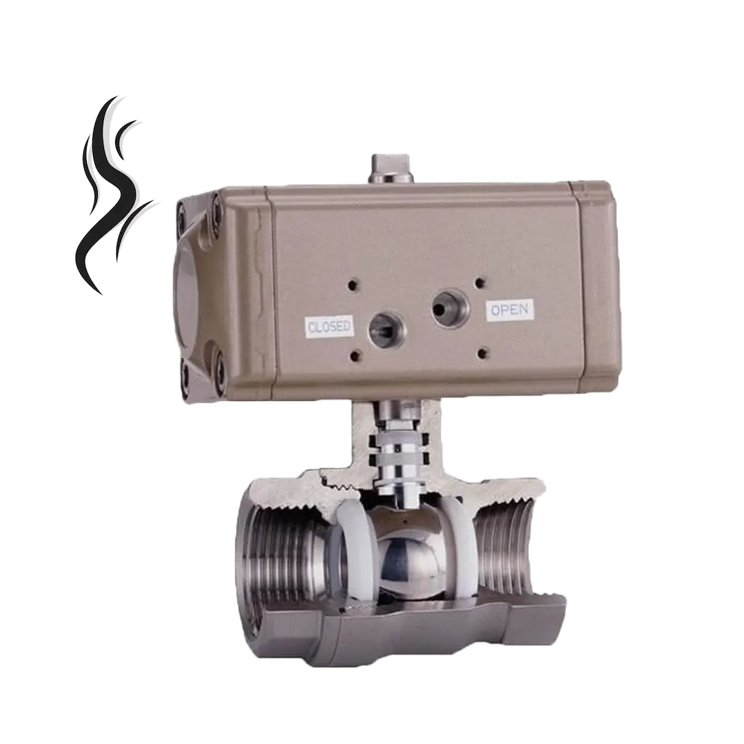 Ventily pro horkou vodu a páru