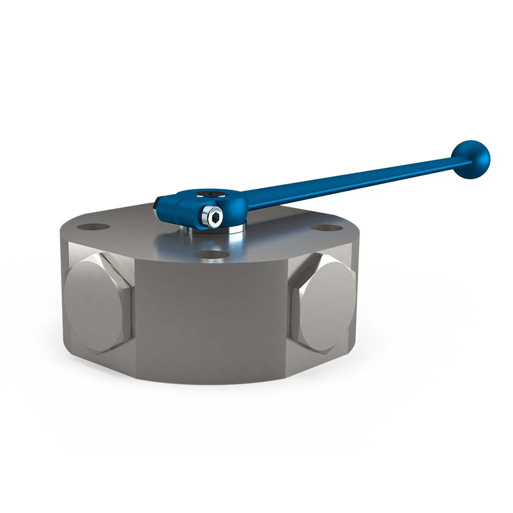 Kugelhähne für Plattenaufbau