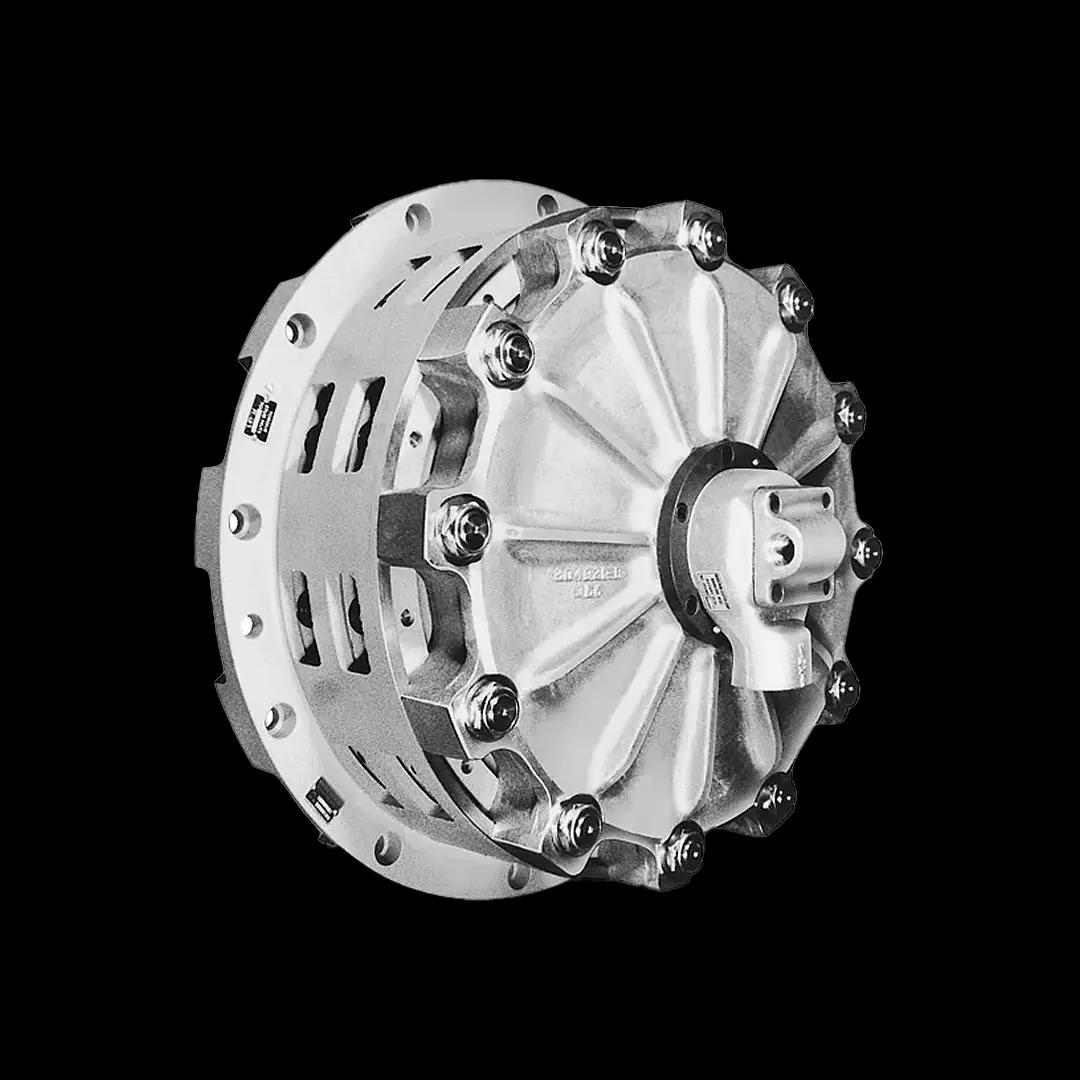 Robustní pneumatické spojky a brzdy pro vysoké zatížení