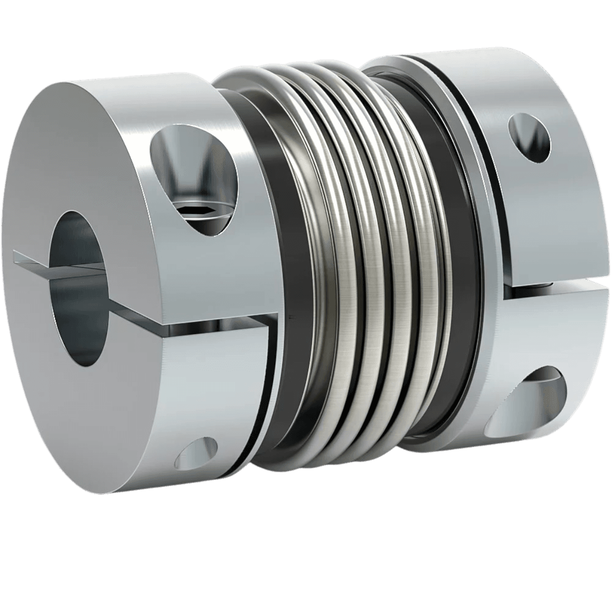 BKL Ecoflex – Miniatűr torziósan merev - harmónika tengelykapcsoló