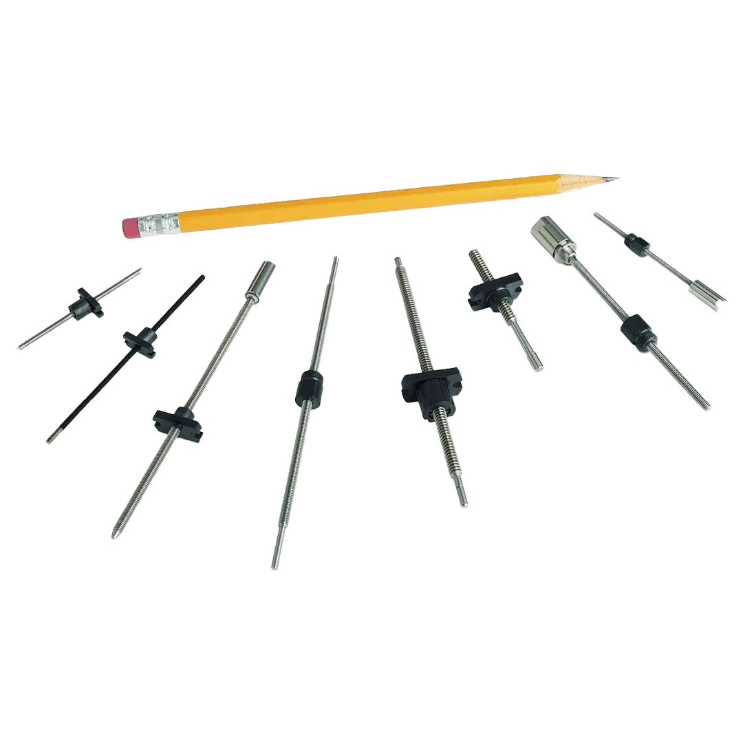 Miniaturní vodicí šrouby