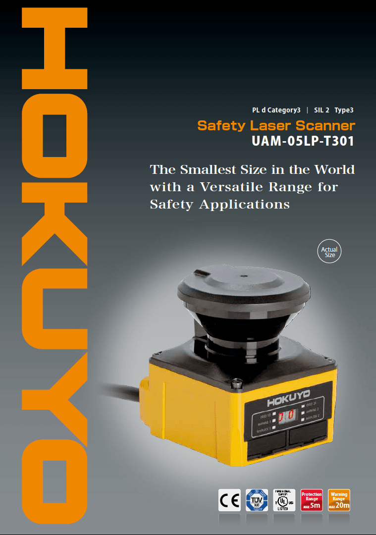 HOKUYO Sicherheits-Laserscanner Katalog DE