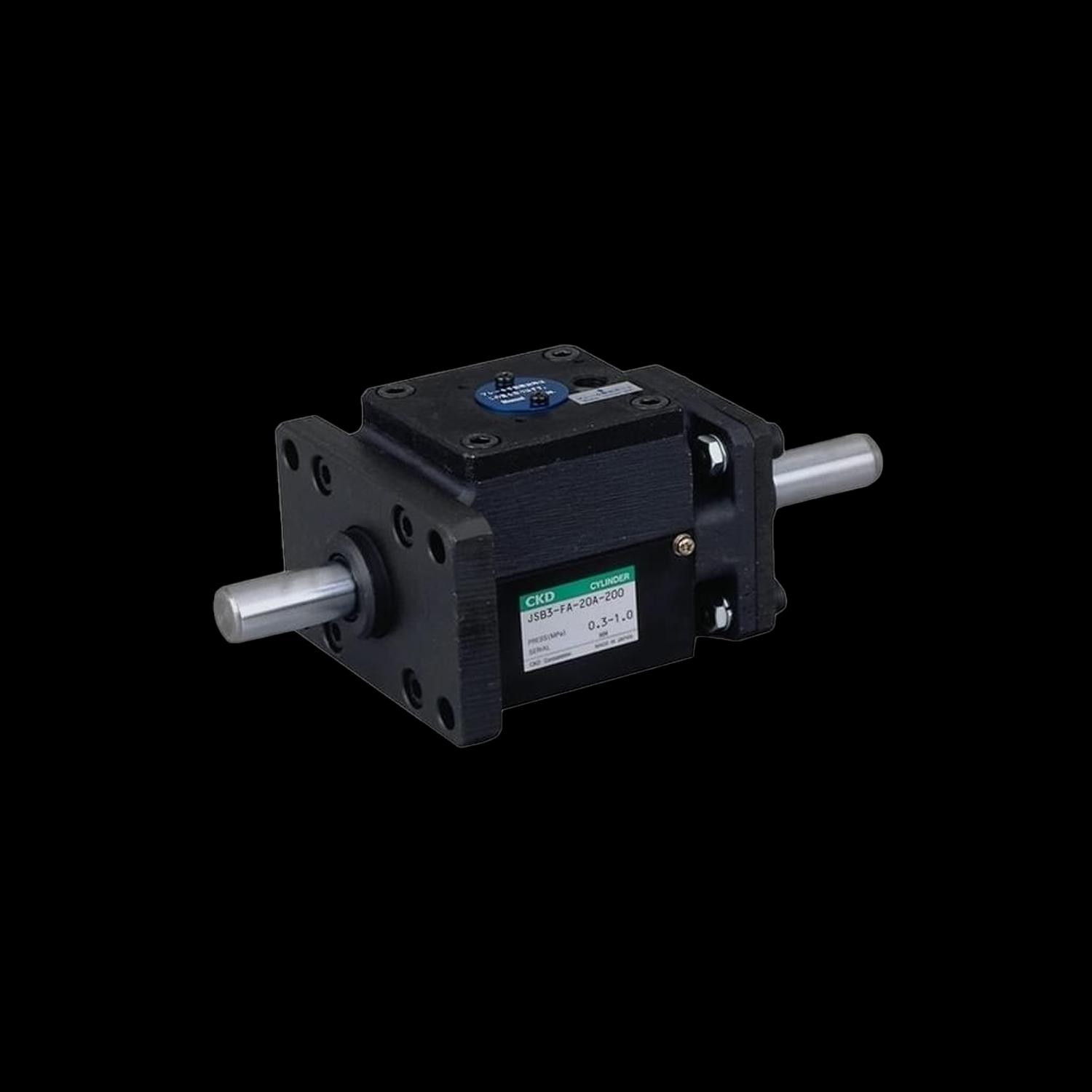Brake unit for pneumatic cylinders