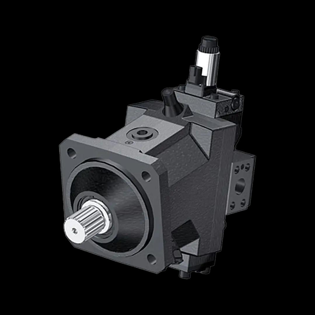 Axiální pístové hydromotory s pevným a proměnným geometrickým objemem