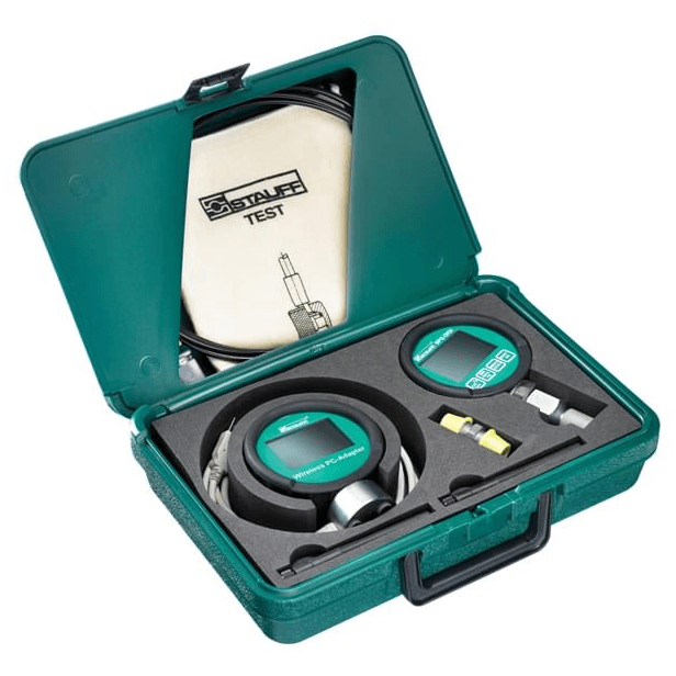 Messbox mit Digital-Manometer Wireless