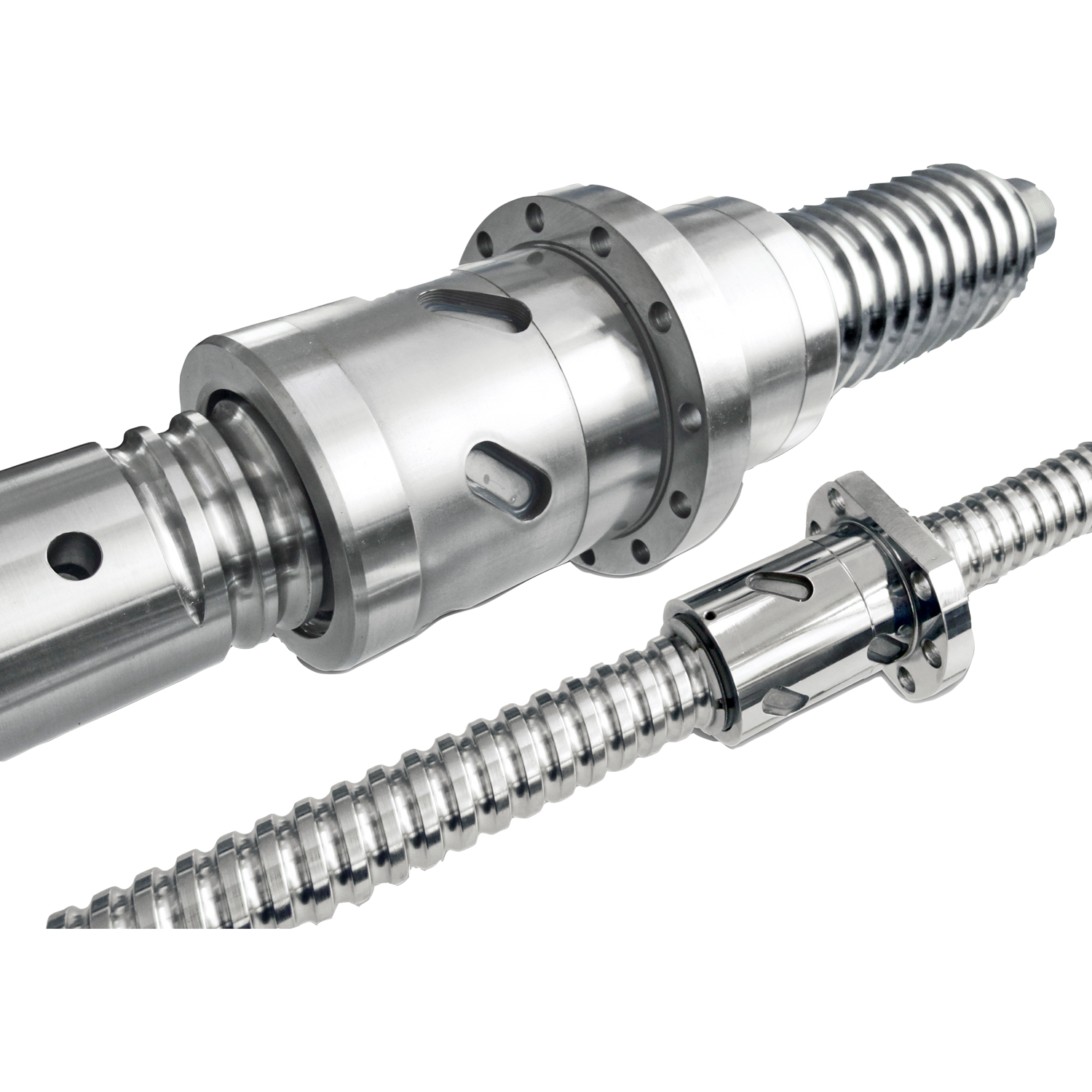 Kuličkové šrouby s vysokým zatížením a přesné posuvy