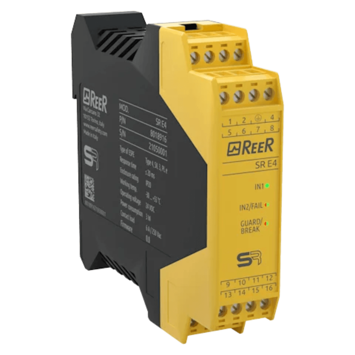 SR E4 Safety interface