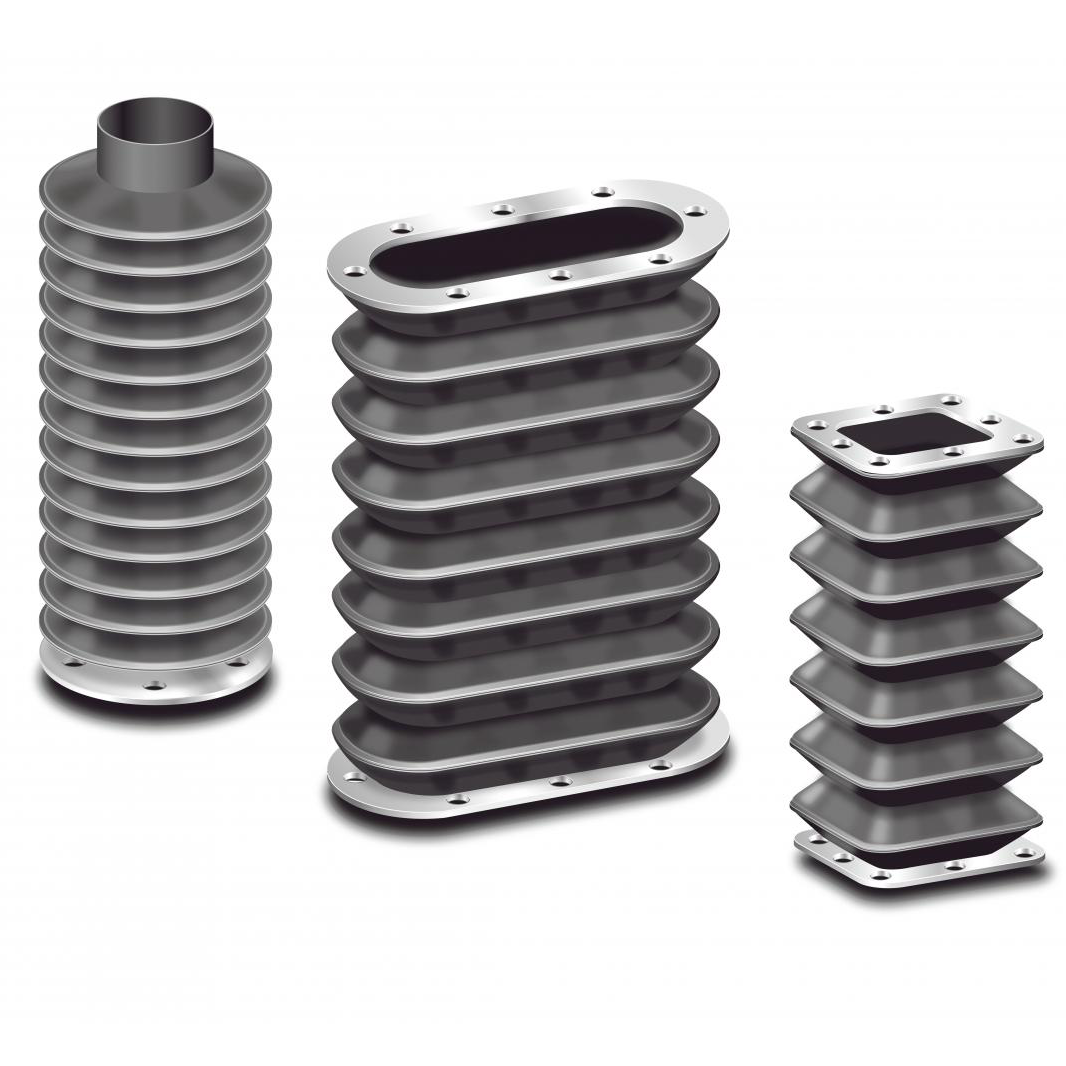 Thermogeschweißte runde Faltenbälge