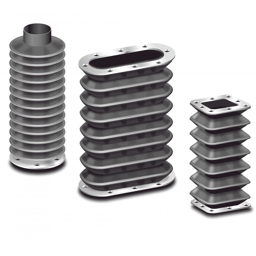 Thermogeschweißte runde Faltenbälge