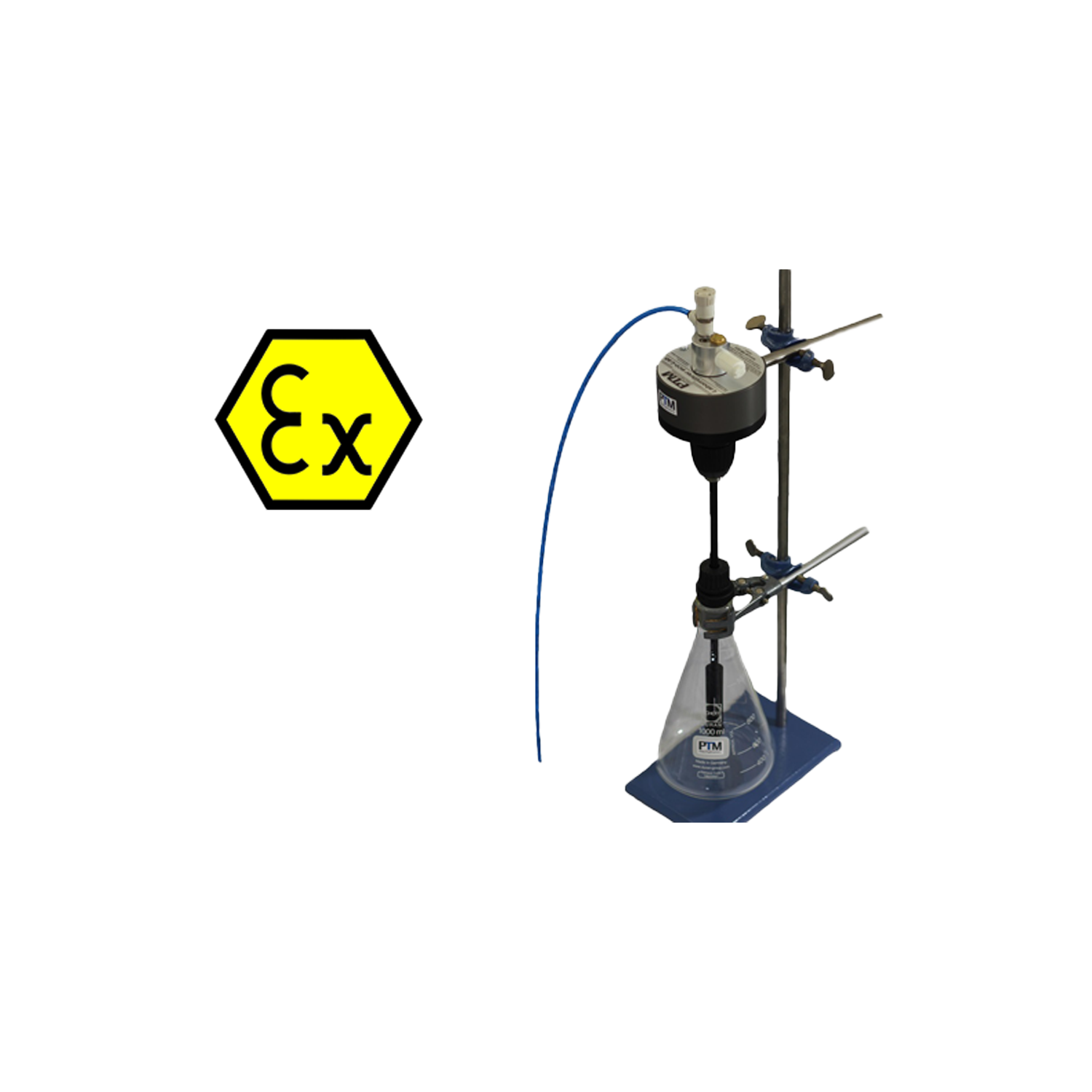 Eco-Lab ATEX Laboratory Agitator – Pneumatic Mixing Drive