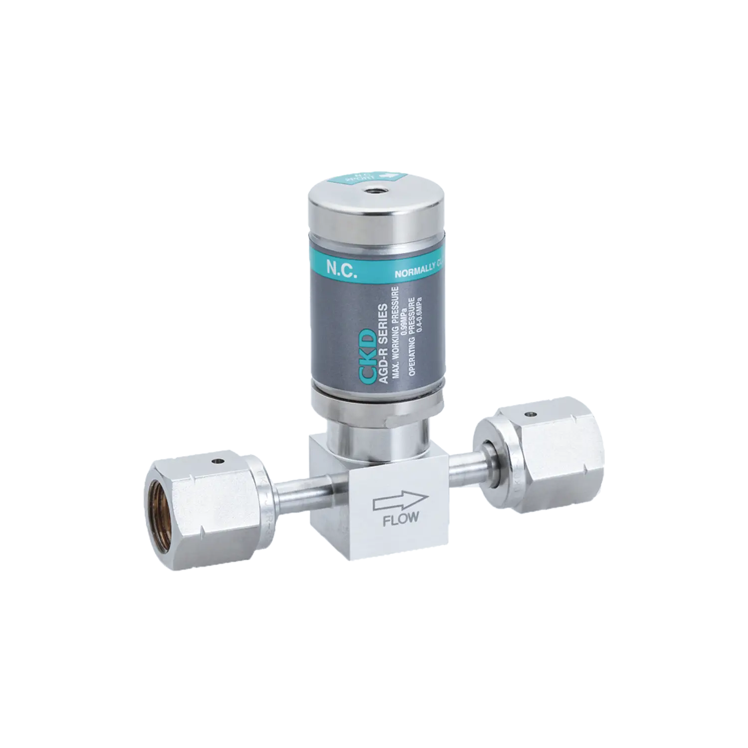 Series AGD01R/02R metal diaphragm valve