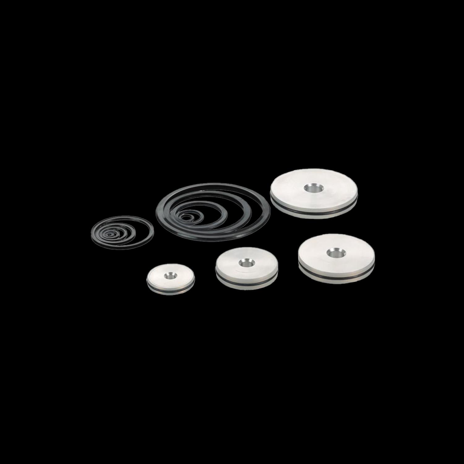 K-rings and complete pistons