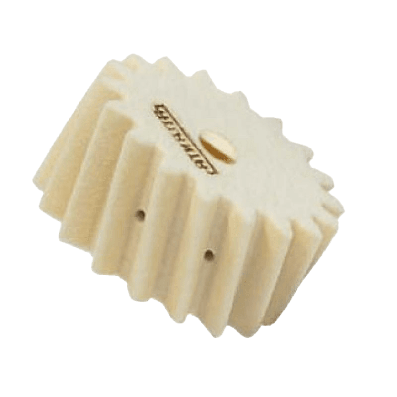 Filz-Schmierzahnräder und Befestigungsachsen