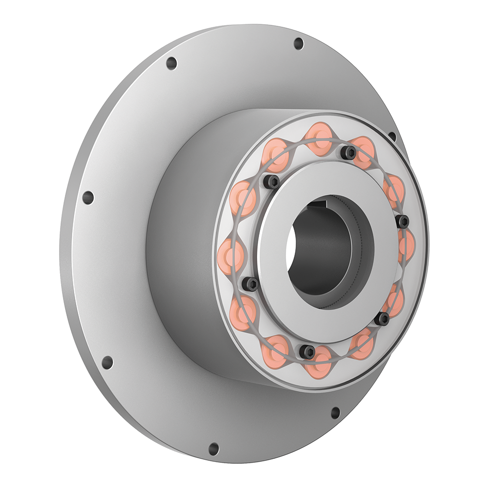 Hochdrehelastische Kupplung TNR 2425.1
