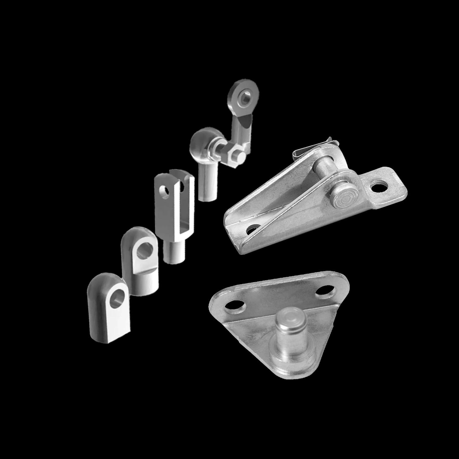 Tilslutningsdele & beslag til gasfjedre