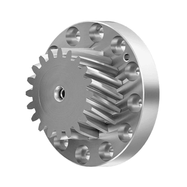 Stirnräder für Schnittstelle mit Flansch