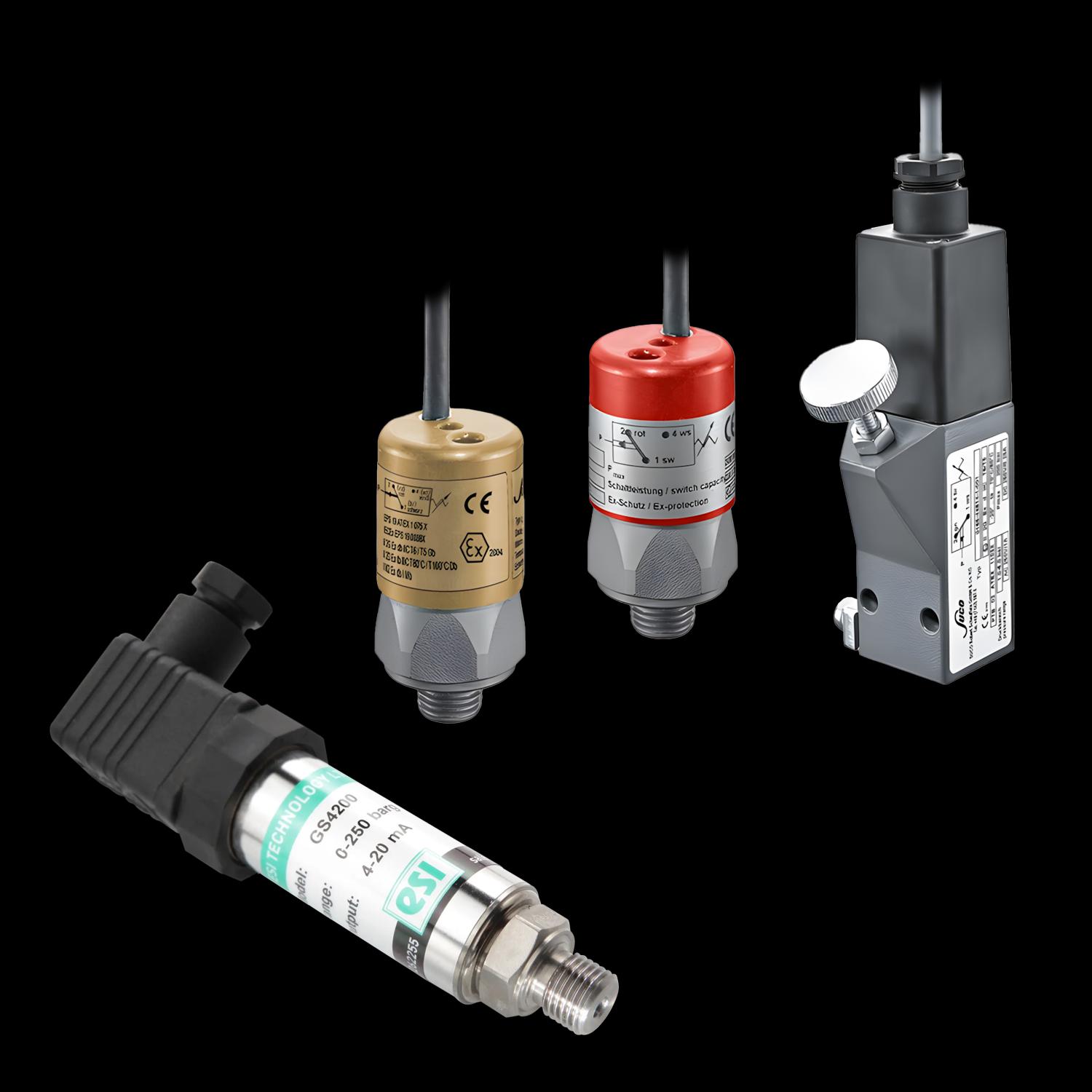 Kompaktní tlakové spínače ATEX (Ex)