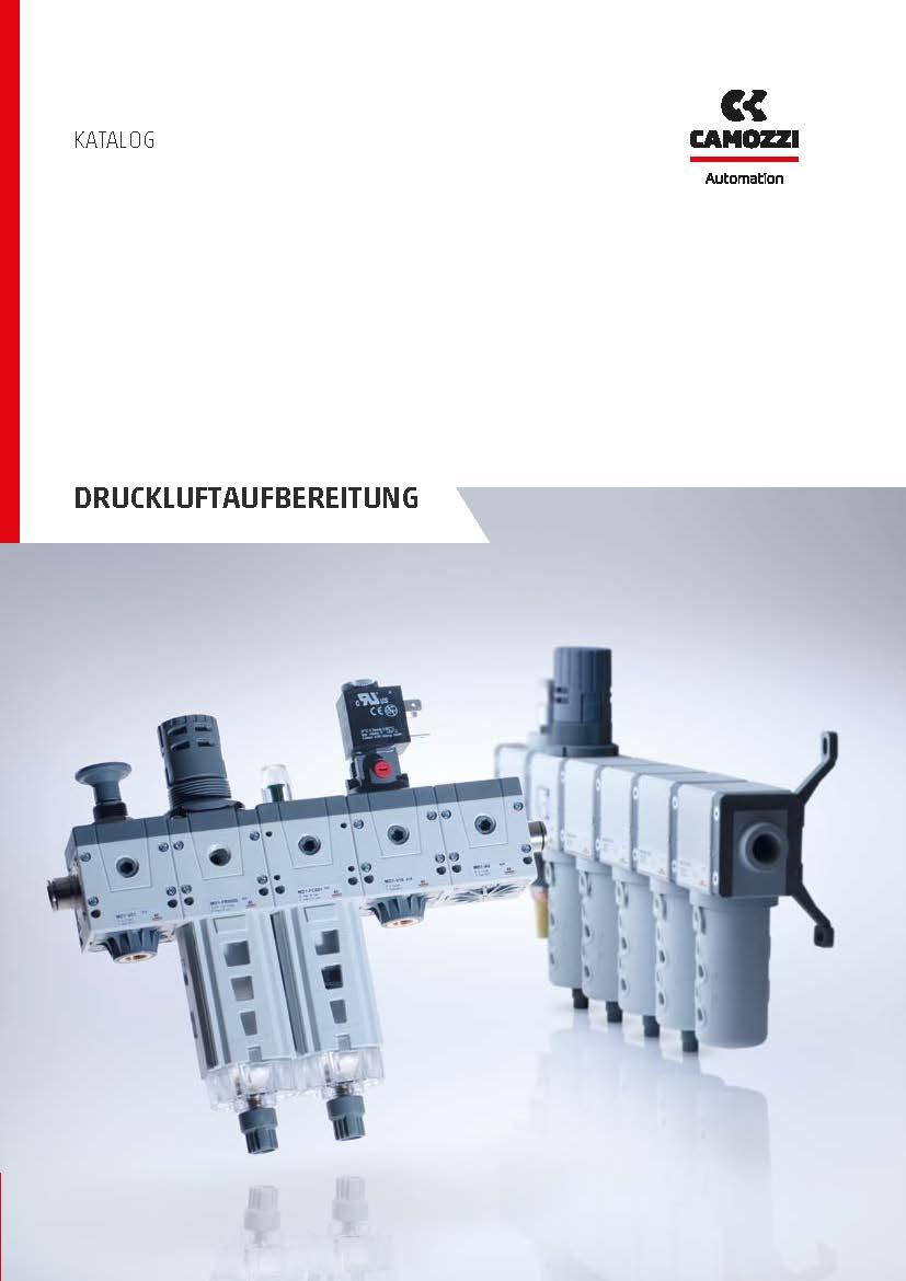 Camozzi Druckluftaufbereitung Katalog DE