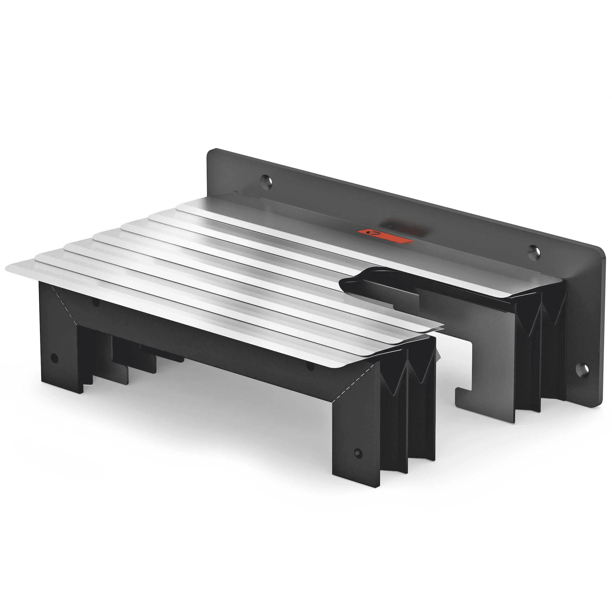 Thermogeschweißter Faltenbalg mit fest montierten Lamellen