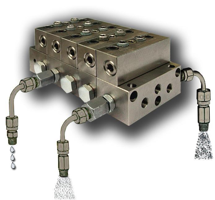 Progressive lubrication systems