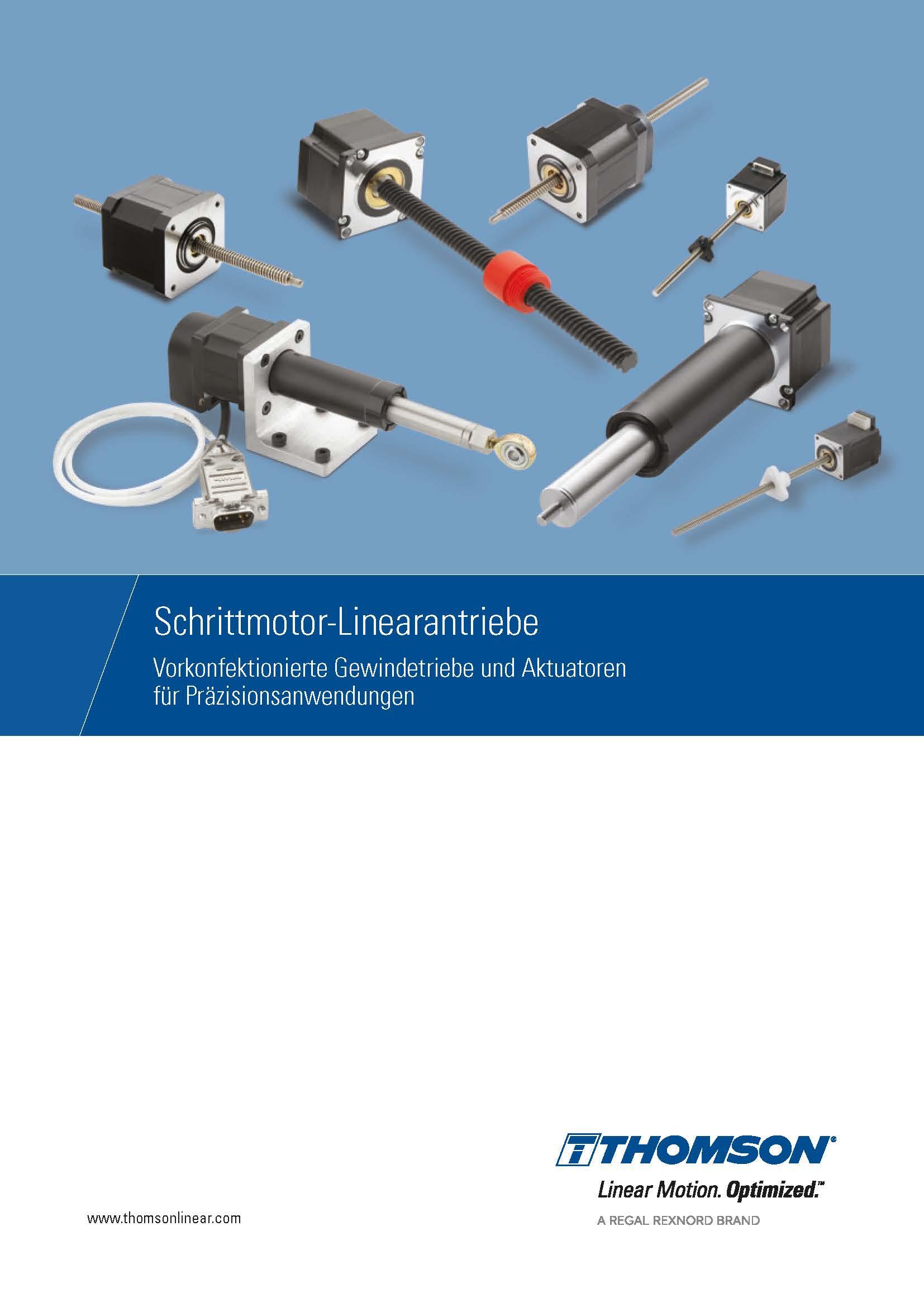 Thomson Schrittmotor Linearantriebe DE