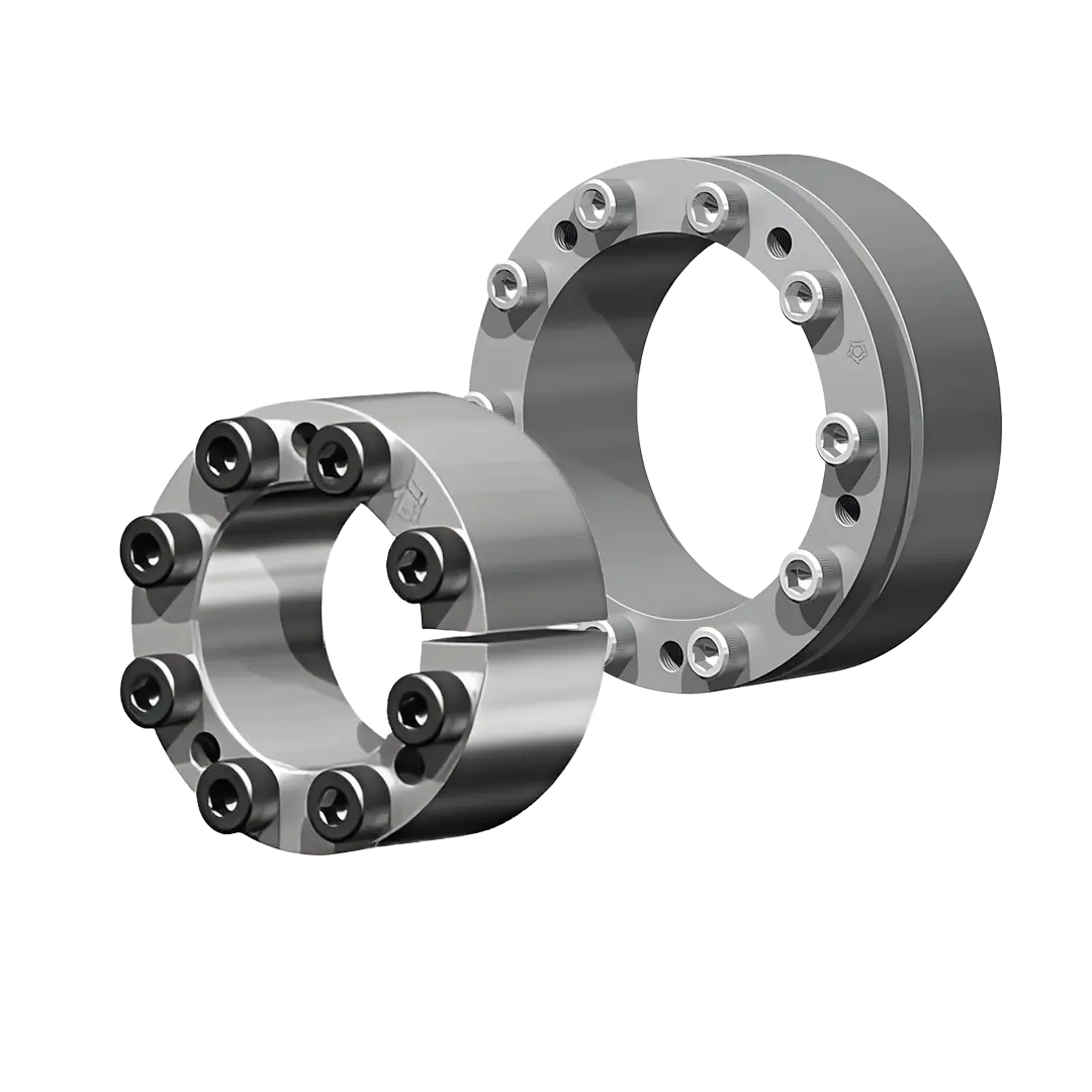 Svěrná hřídelová spojení a kroužky