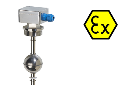 UniExSS – Explosionsgeschützter Schwimmerschalter aus Edelstahl
