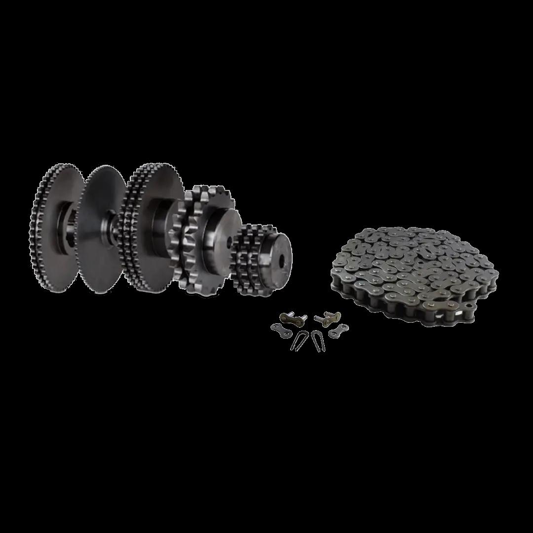 Chains, sprockets and platewheels