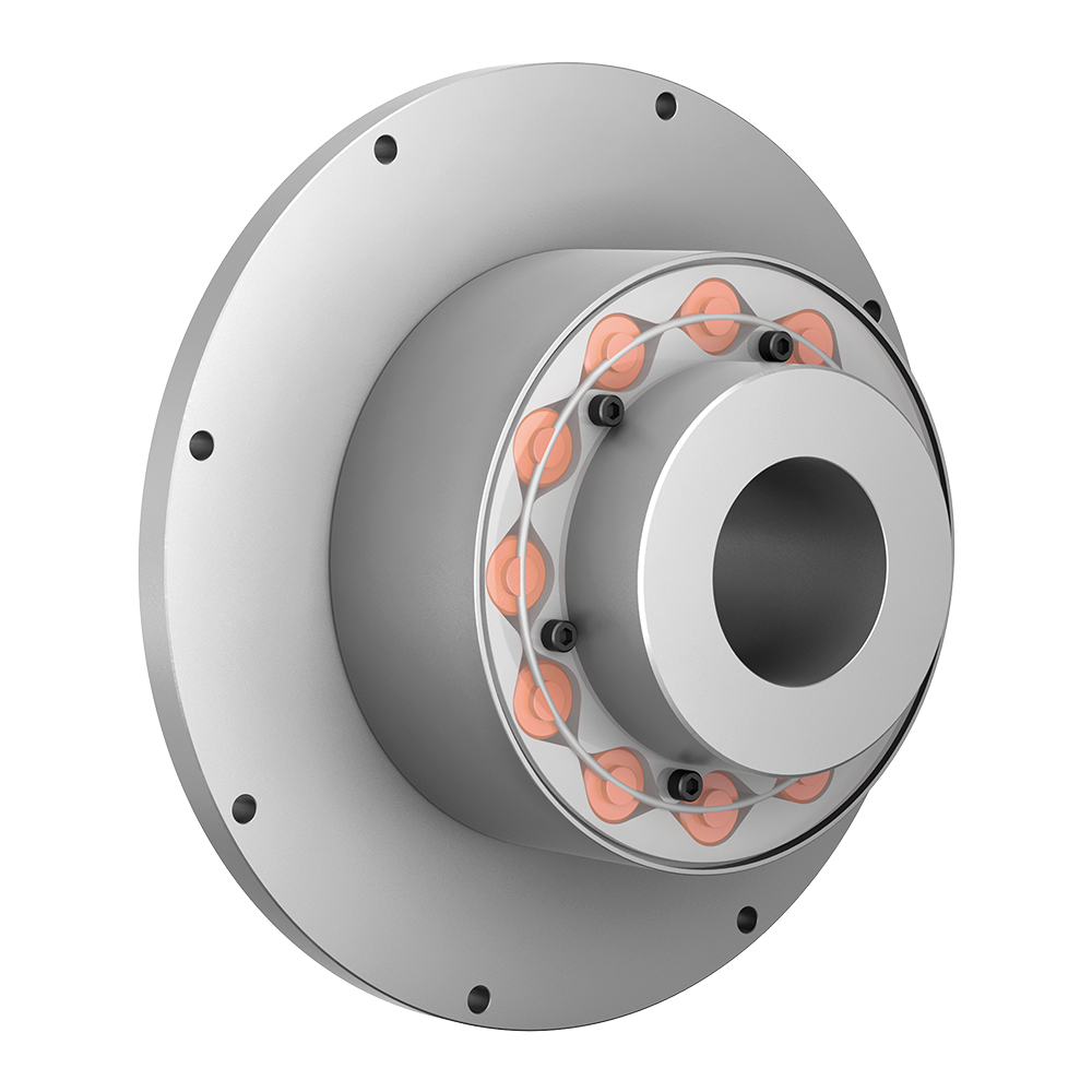 Hochdrehelastische Kupplung TNR 2424.1