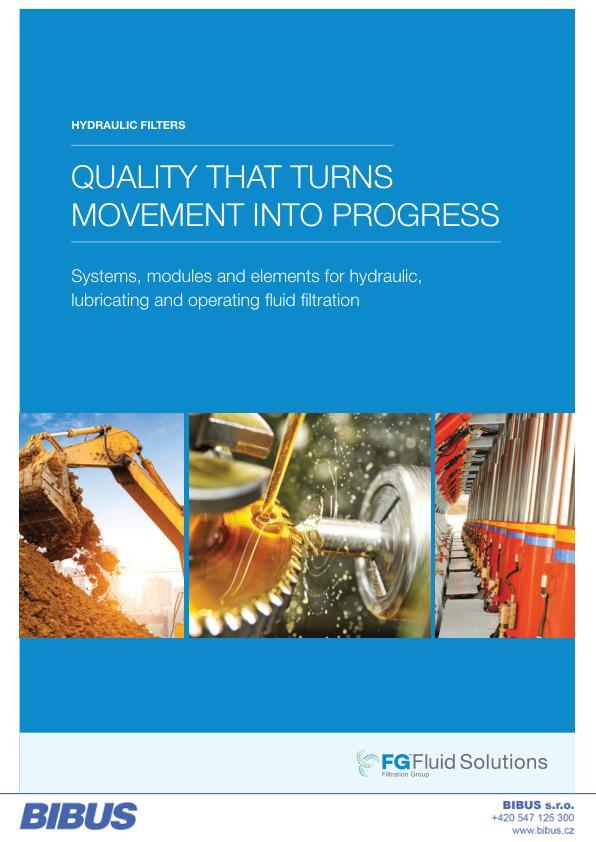Filtration Group – Hydraulic Filters – EN
