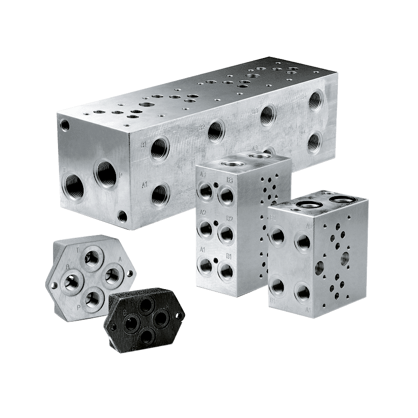 Anschlussplatten / Reihenplatten