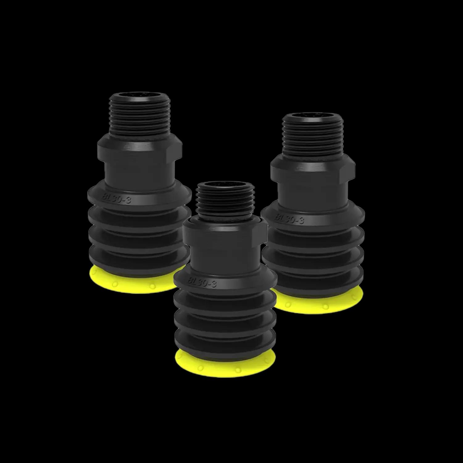Series BL-3 long bellows suction cup (30 – 60 mm)