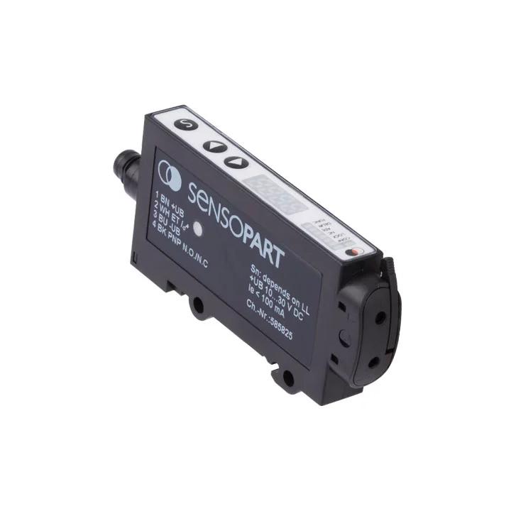 Lichtschranke zur Lichtleiteradaption