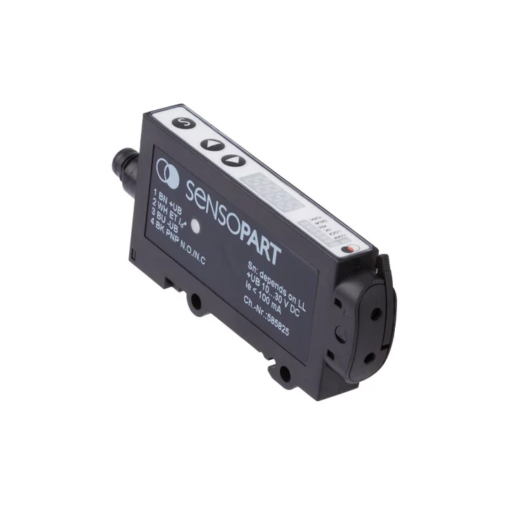 Lichtschranke zur Lichtleiteradaption