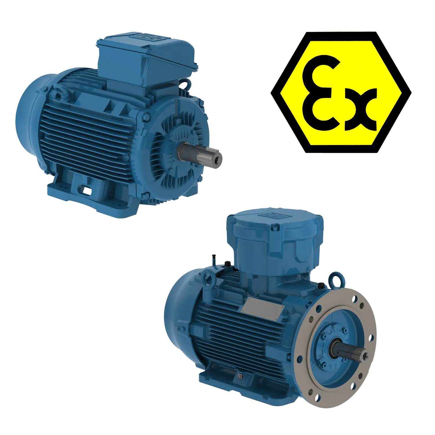 Motory do výbušného prostředí (ATEX)