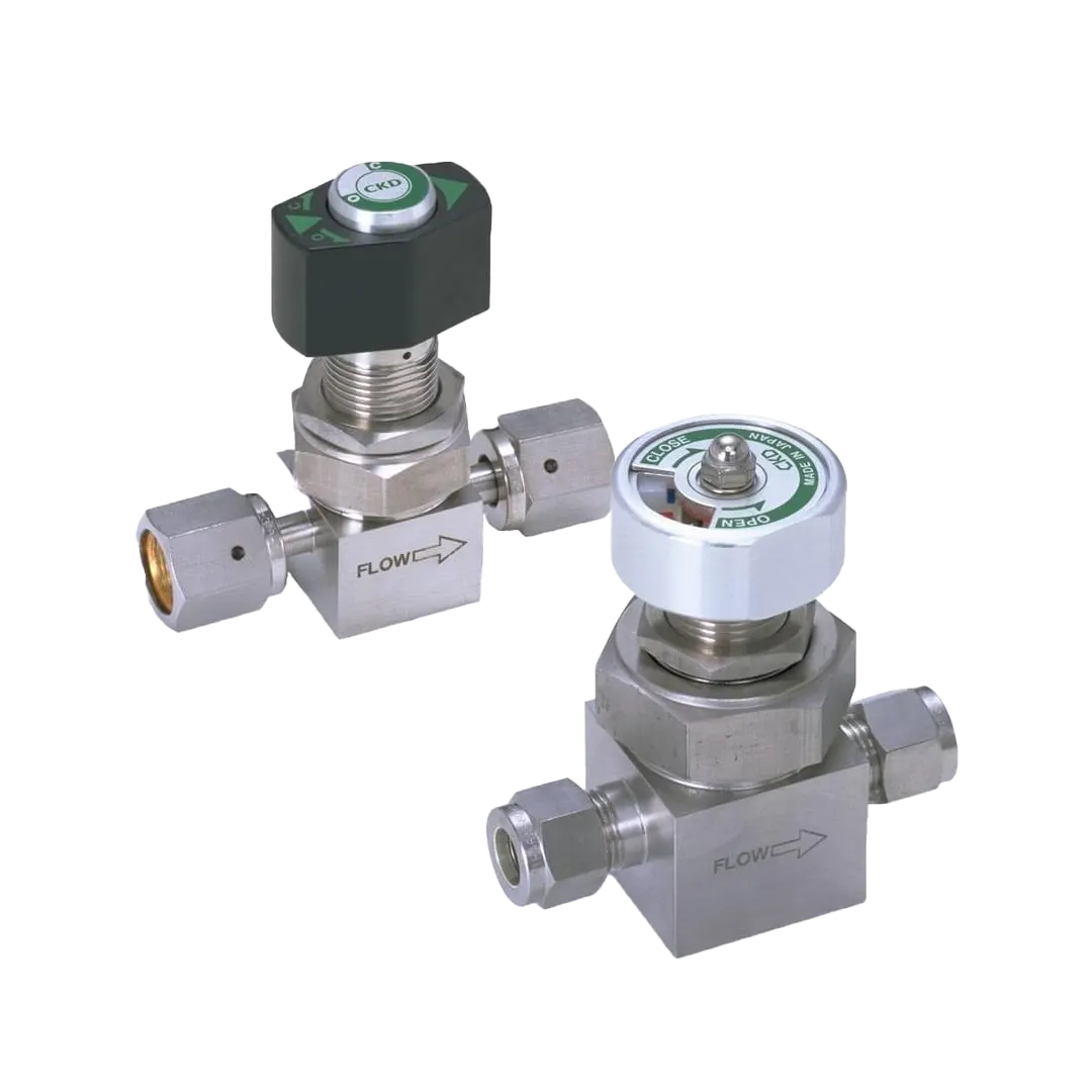 Ventily pro polovodičový průmysl