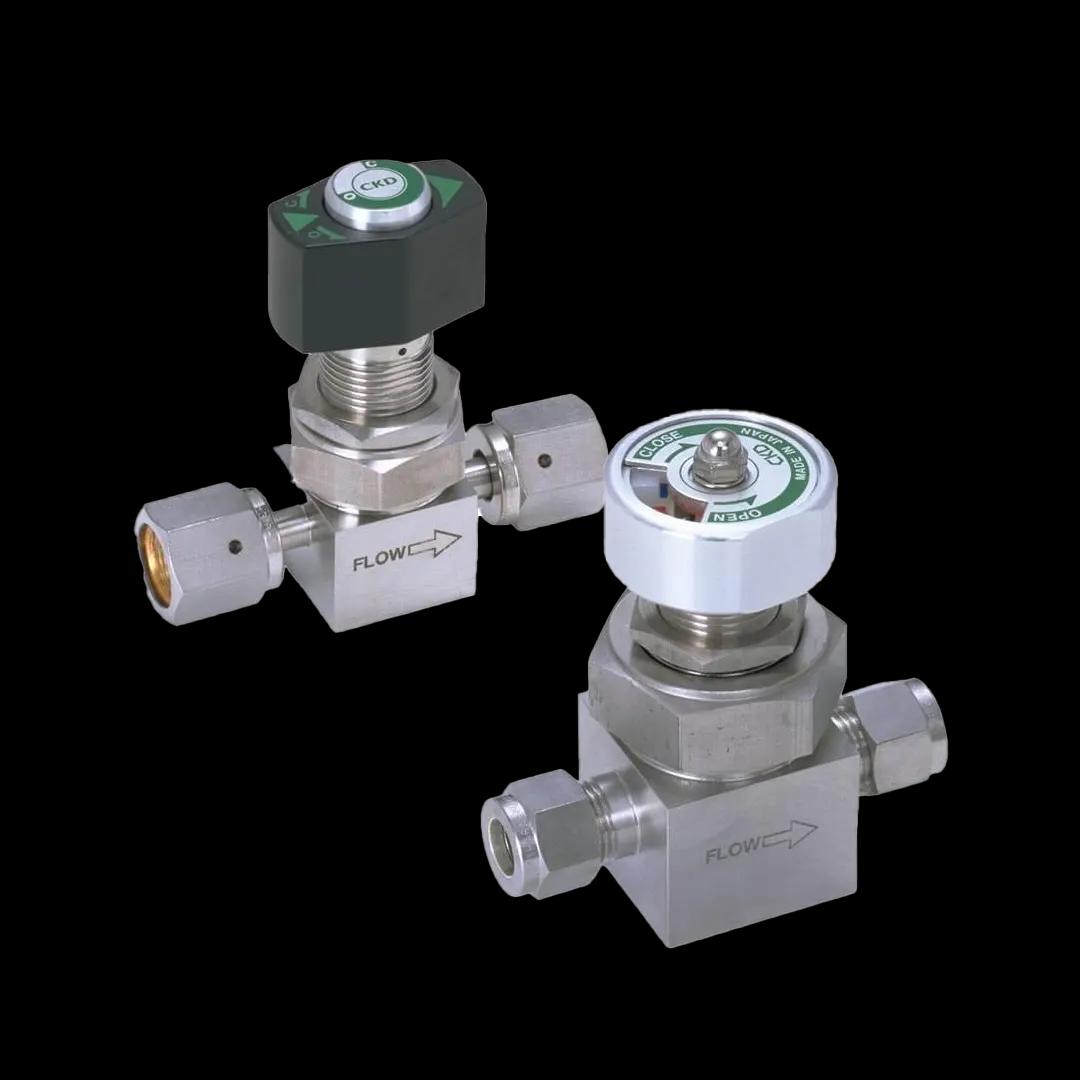 Ventily pro polovodičový průmysl