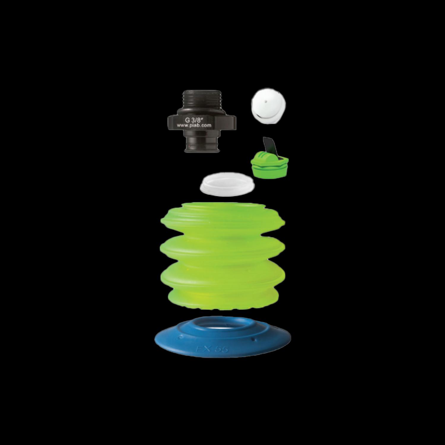 Configurable suction cups (piGRIP)